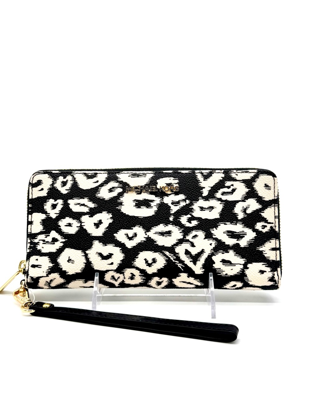 Michael Kors Large Continental Wallet - Black Multi